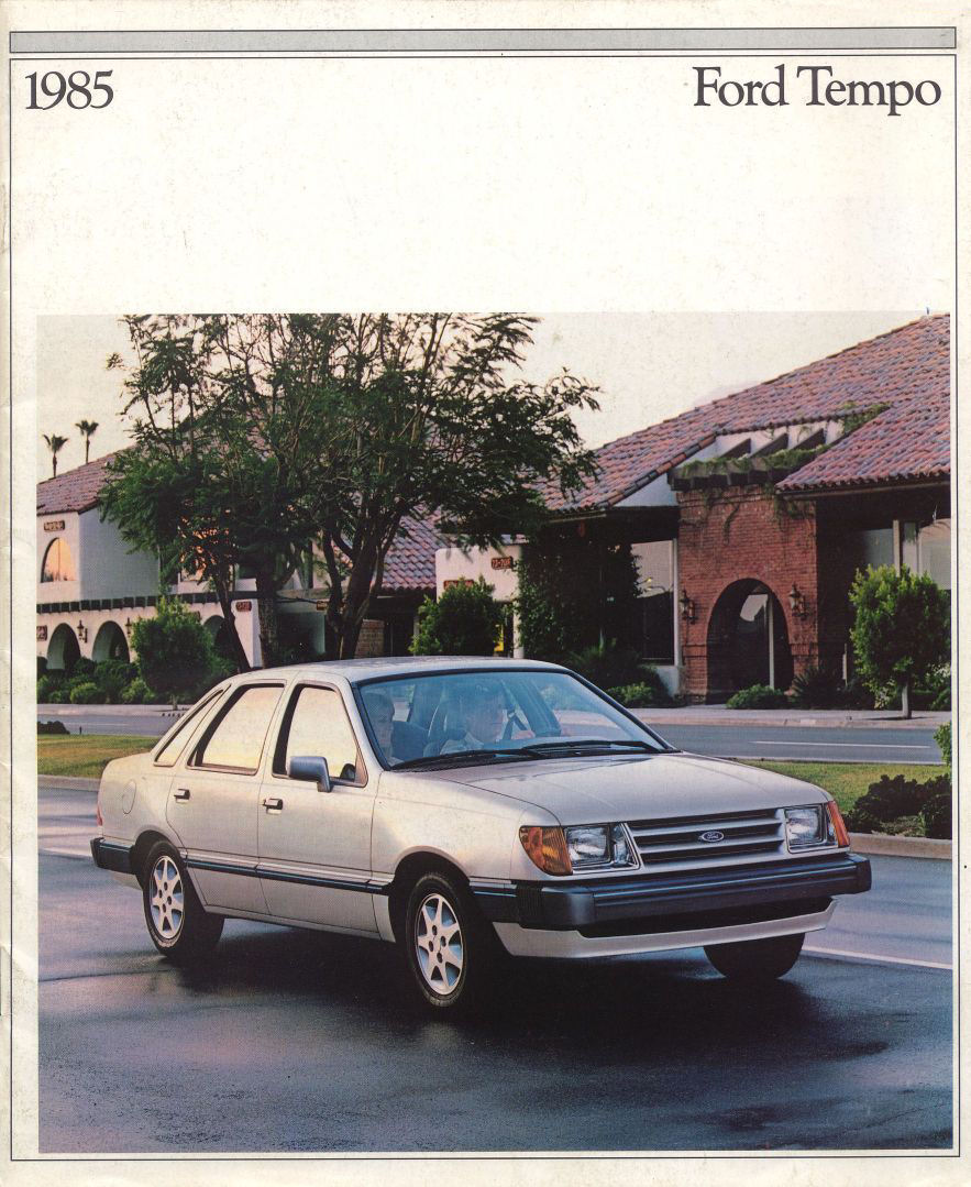 1985 Ford Tempo Brochure